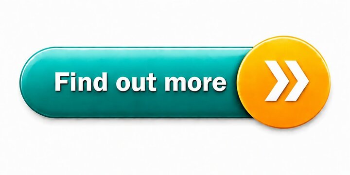 Modern call to action button with find out more text and arrow icon