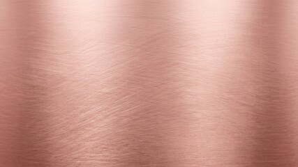 Fototapeta premium Brushed Rose Gold Metal Texture Background