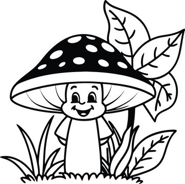 A mischievous elf is hiding in the dense green forest; which is very funny to see, in fact, the mischief of small children is very enjoyable.