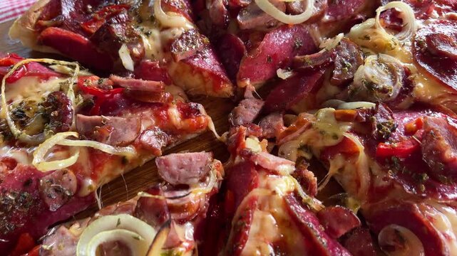 Domowa pizza, najlepsze domowe jedzenie, 
