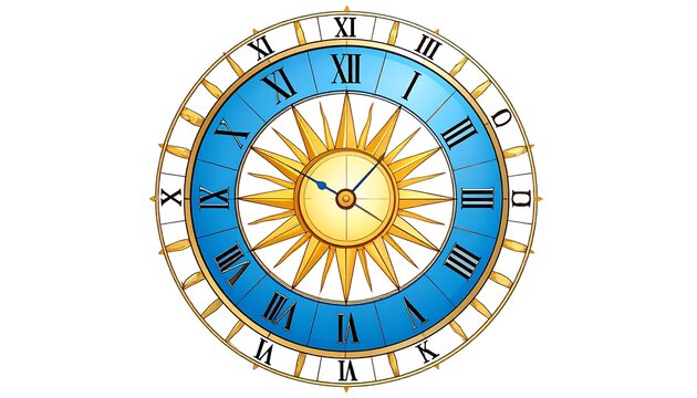 Decorative Clock Face.
