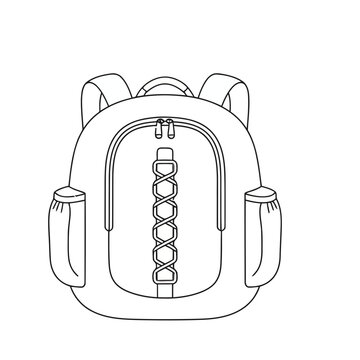 Backpack outline