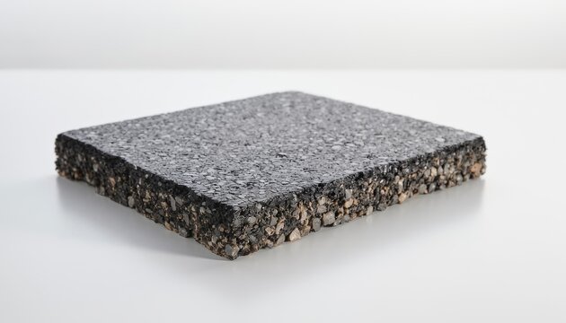 asphalt road surface sample