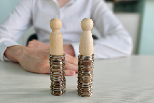 Pay gap, gender pay gap, men earn more, women earn less, percentage of income, feminism, pay inequity concept