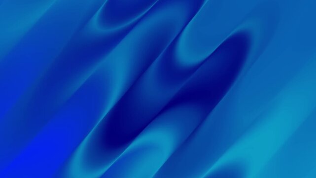 Blue abstract waves cascade diagonally across a dark backdrop texture. Corporate software presentations benefit from this crisp design. Clean wave layers flow.