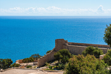 Fototapeta premium Scenic sight in Alicante, lovely sea town in the Valencian Community, Spain.