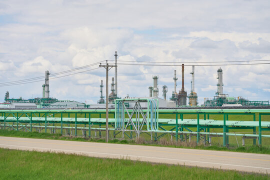 Edmonton Refinery Pipeline Network