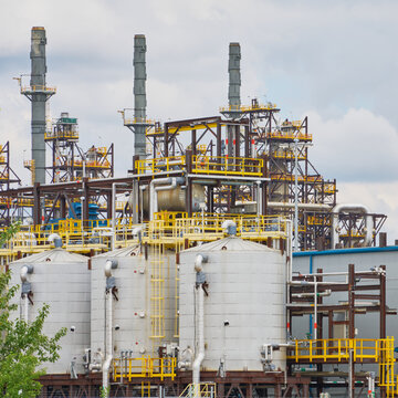 Edmonton Refinery Storage Tanks