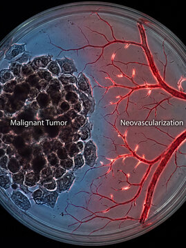 Tumor Neovascularization Supporting Malignant Cancer Growth