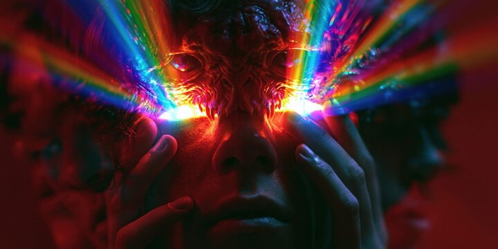 Visionary gaze into the depths of consciousness and imagination