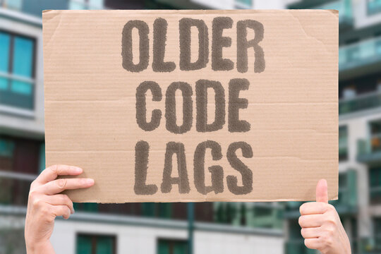 "Older Code Lags" Legacy software struggles with new demands. OLDER. CODE. LEGACY. SLOW. UPGRADE.