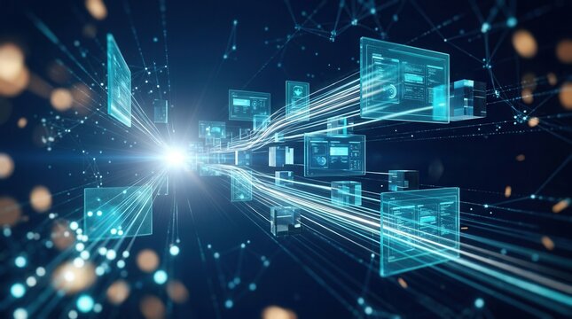 ERP, DMS, online database, and process automation managing corporate business technology, documentation, files, and knowledge.