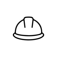 Fototapeta premium Construction Safety Hard Hat Icon