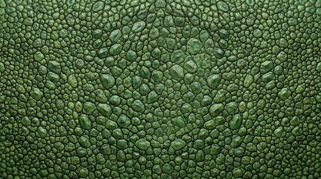 Realistic green lizard skin texture seamless reptile scale pattern natural leather background