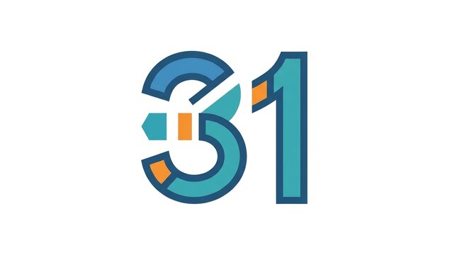 Number 31 Logo Design
