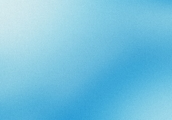 Naklejka premium Abstract soft blue background with a subtle grainy texture and light gradient.