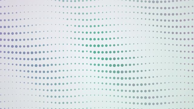 Soft Dots Breathing Across a Light Minimal Particle Background