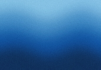 Fototapeta premium Abstract blue background with soft gradient and subtle film grain texture.