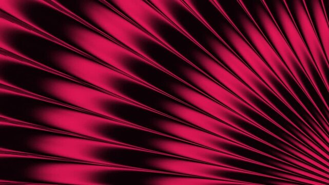 Ribbed glass texture with glossy vertical waves. Frosted ribbed background with gradient effect. 3D lines and light create vertical premium corrugated reed metal and fluted waves.