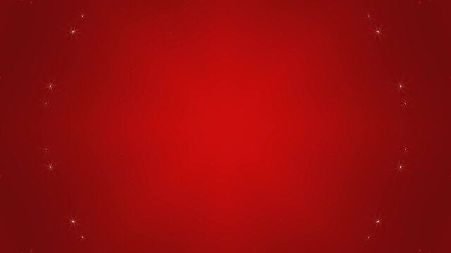 Abstract Elegant, atmospheric, subtle deep red background with flowing sparkling light dust