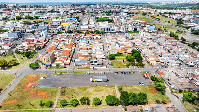 Aerial view of the Riacho Fundo II is an administrative region of the Federal District, located about 18 km from Bras&iacute;lia. Founded in May 1995, it is home to more than 85,000 residents. DF, Brazil 202