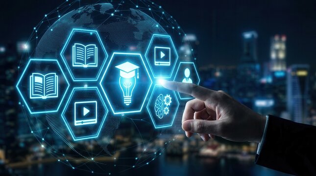 Digital learning technology and e-learning training systems for global knowledge development.