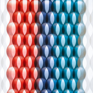 Colorful Circular Pattern Detail