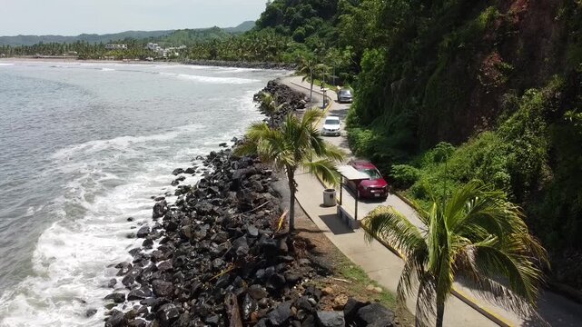 Mal Paso aticama, san blas nayarit, s&aacute;bado 18 de julio.