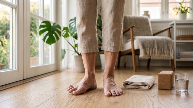 Active Aging Barefoot Balance at Home