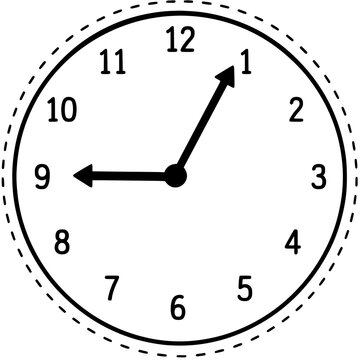 Clock Time Craft Elements PNG | Individual Transparent Analog Clock Clipart Showing Different Times, Telling Time Clock Faces, Math Center Activities, Classroom Learning Resources & Printable Educatio
