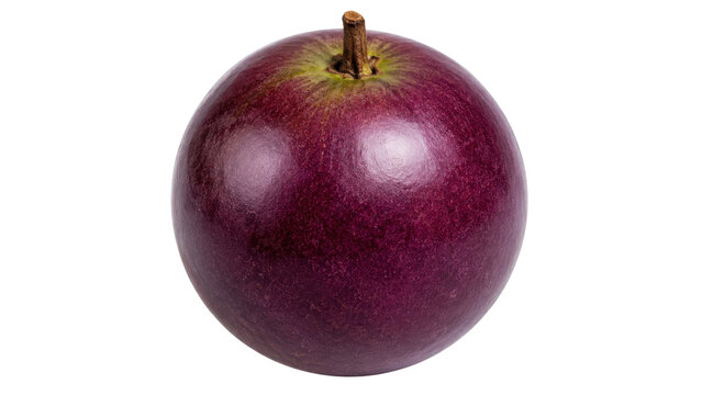 Purple Star Apple Fruit Isolated Food Still Life
