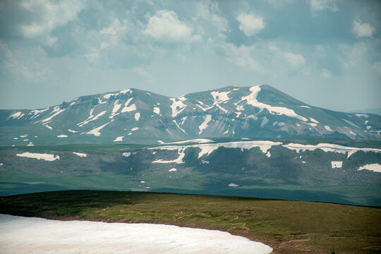 mountain lake in the mountains
