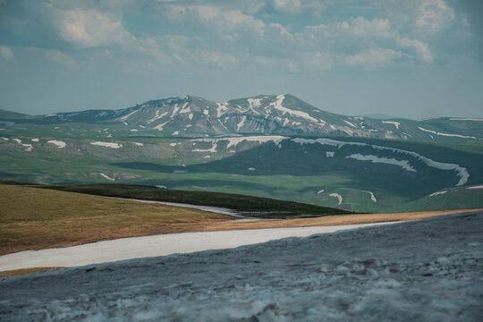 road in mountains
