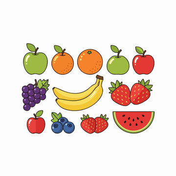 Assorted Fresh Fruits Collection