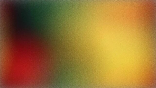 Abstract gradient motion background with flowing warm yellow orange red and green hues.