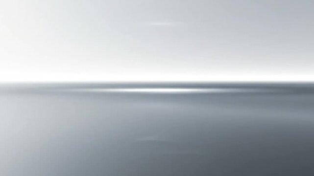 Clean silver gradient horizon minimalist backdrop.