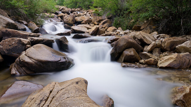 Cascade Waterfall St Elmo Colorado