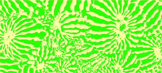 Colorful Tropical Cactus Groovy Psychedelic Pattern Background. Vibrant Decorative Vector Illustration © WhataWin