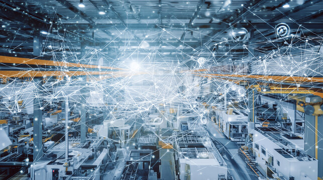 Explore the role of IoT and advanced communication networks in driving Industry 4.0 in modern manufacturing plants. Understand how interconnected devices and seamless communication