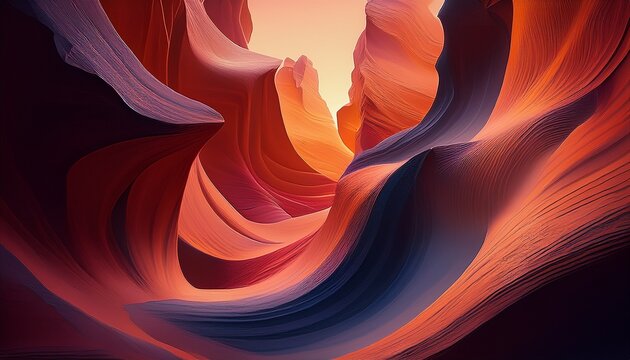 captivating view of antelope canyon iphone wallpaper mobile phone wallpaper generative ai