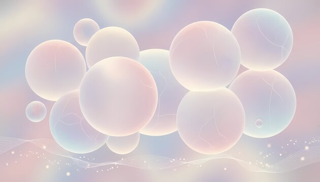 Soft pastel cotton candy clouds floating in sky. Dreamy fluffy marshmallow texture for sweet abstract backgrounds.
