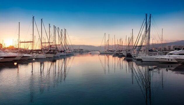 the marina delta kallithea athens marina at dawn dawn peaceful kallithea