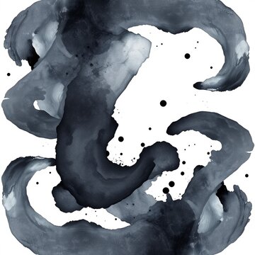 Abstract Watercolor Splash Background