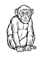 Obraz premium animals coloring pages, animal coloring book, printable coloring pages, kids coloring sheets, cute animal coloring, wildlife coloring pages, jungle animals coloring, farm animals coloring