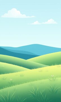 Windy Meadows Landscape