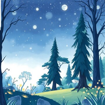 Starlit Garden Whispers