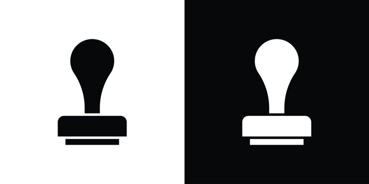 Stamp icon for creative designs