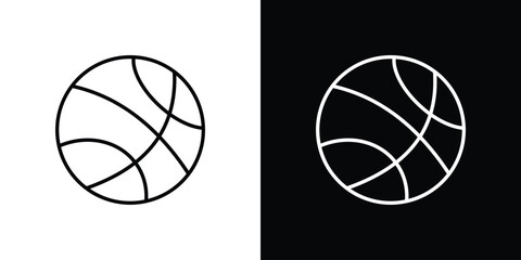 Basketball icon vector logos kit. EPS10 © basit