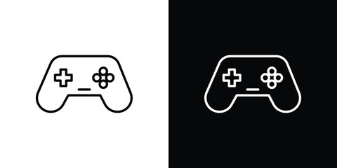 Game controller icon vector logos kit. EPS10 © basit
