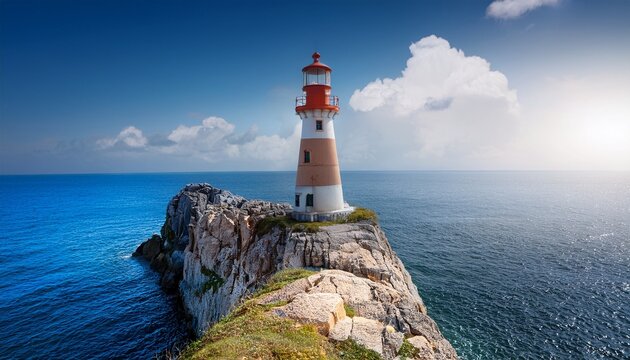 miniature lighthouse hand rock cliff ocean light skill gap analysis